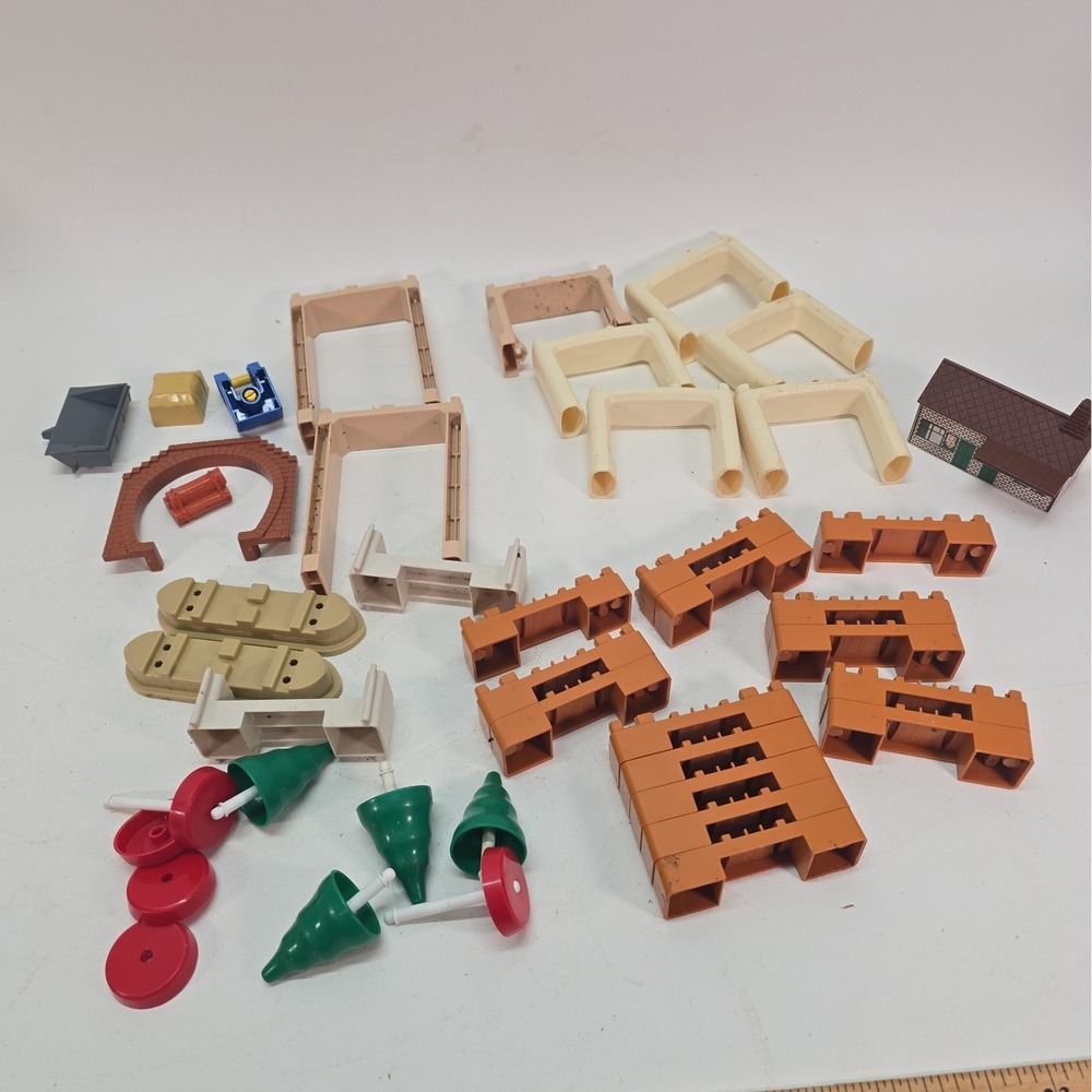 Thomas & Friends TrackMaster Track Supports Risers Lot of 27 + Extras